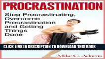 Collection Book Procrastination - Stop Procrastinating, Overcome Procrastination and Getting