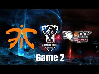 《LOL》2015 世界大賽 - 四強賽 Day 2 (粵語) FNC vs KOO Tigers Game 2