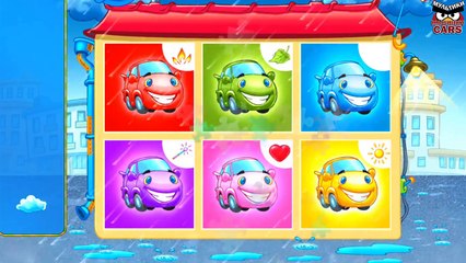 Cartoon & Game about Cars - Kids Learn COLORS - Learning Videos