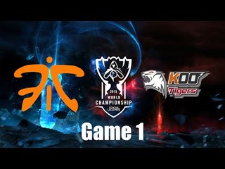 《LOL》2015 世界大賽 - 四強賽 Day 2 (粵語) FNC vs KOO Tigers Game 1