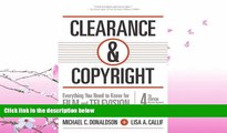 complete  Clearance   Copyright, 4th Edition: Everything You Need to Know for Film and Television