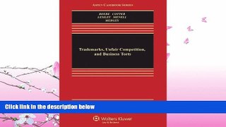 different   Trademarks, Unfair Competition, and Business Torts (Aspen Casebook Series)