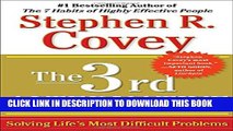 New Book The 3rd Alternative: Solving Life s Most Difficult Problems