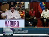 Maduro: Revolución Bolivariana y paz en Colombia son irreversibles