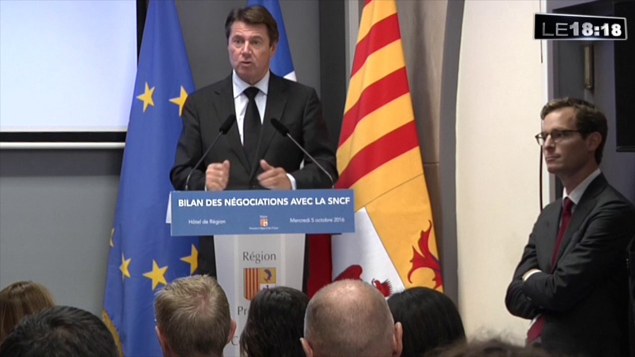 Le 18:18 : bientôt des trains privés en Paca pour en finir avec les retards ?