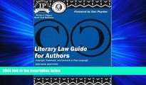 read here  Literary Law Guide for Authors: Copyright, Trademark, and Contracts in Plain Language