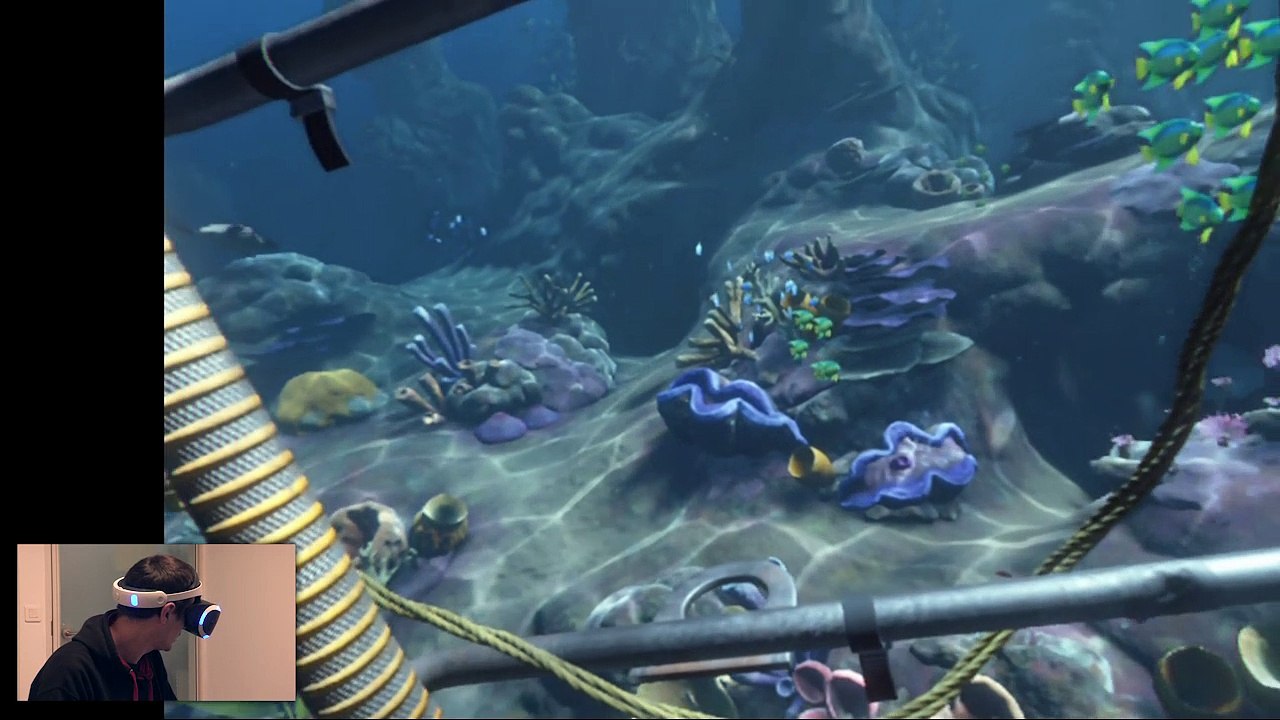 PlayStation VR Worlds - Gameplay dans la rédaction