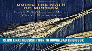 Collection Book Doing the Math of Mission: Fruits, Faithfulness, and Metrics