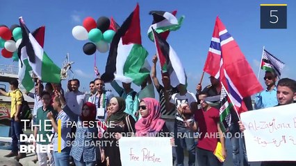 The Daily Brief: Activists Rally in Gaza Ahead Of Aid Ship's Arrival