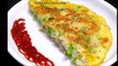 Vegetable Cheese Omelet Recipe-How to make Cheese Omelet-Vegetable and cheese Omelette recipe
