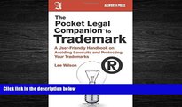 complete  The Pocket Legal Companion to Trademark: A User-Friendly Handbook on Avoiding Lawsuits