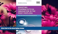 FULL ONLINE  Boosting Pharmaceutical Innovation in the Post-TRIPS Era: Real-Life Lessons for the