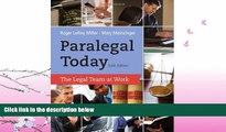 book online  Paralegal Today: The Legal Team at Work (West Legal Studies Series)