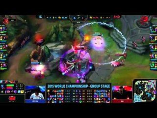 【賽事精華】20151004 S5世界賽小組賽 IG vs ahq精華