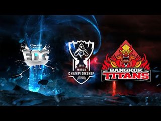 《LOL》2015 世界大賽 - 小組賽 Day 1 (粵語) EDG vs BKT