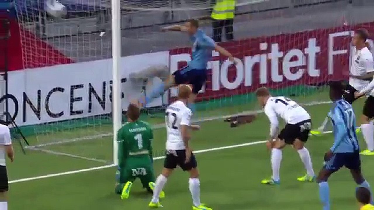 Djurgardens 3:2 Oerebro (2 October Swedish Allsvenskan )