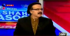 Dr Shahid Masood bashes Pervaiz Rasheed and plays his hateful speech towards Army