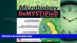 Popular Book Microbiology DeMYSTiFieD, 2nd Edition