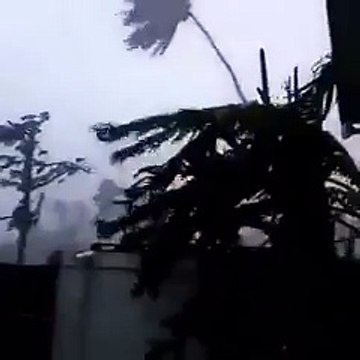 El huracán Matthew pasó por Haití y dejó dos muertos
