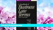 read here  A Handbook of Business Law Terms (Black s Law Dictionary)