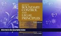 complete  Brown s Boundary Control and Legal Principles