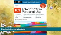 FULL ONLINE  101 Law Forms for Personal Use