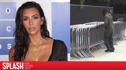NYPD Sets Up Barricades Outside Kim Kardashian's AirBNB