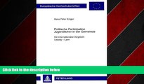 READ book  Politische Partizipation Jugendlicher in der Gemeinde: Ein internationaler Vergleich: