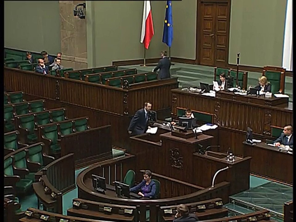 Poseł Marcin Horała - Wystąpienie z dnia 04 pa�dziernika 2016 roku.