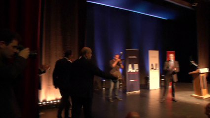 Alain Juppé en meeting à Ajaccio