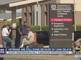 Report: Continued delays for veterans at Phoenix VA system