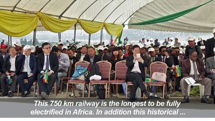 Chinese-built railway links Ethiopia to sea