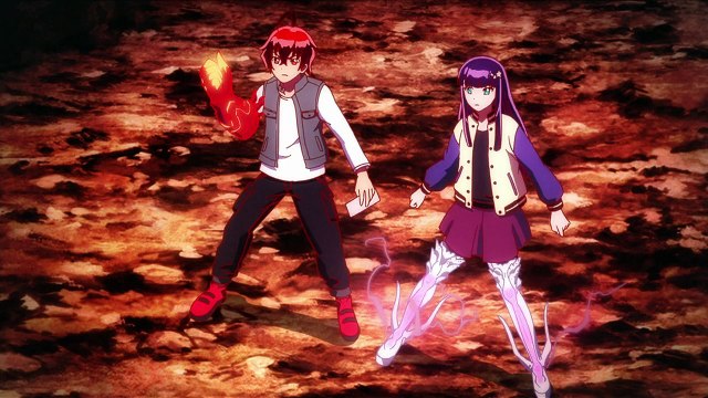 双星の陰陽師 第26話 「双星VS双生 BASARA TWINS STRINGS」 Sousei no Onmyouji - 26 HD