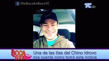 Una de las tías del Chino Idrovo nos cuenta cómo tomó esta noticia