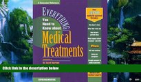 Big Deals  Everything You Need to Know About Medical Treatment  Best Seller Books Best Seller