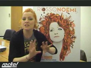 Noemi presenta il suo nuovo disco "RossoNoemi"
