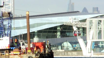 UK's first jetpack flight blasts off above London