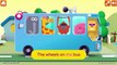 Wheels On The Bus Go Round And Round - Nursery Rhymes for Children with Lyrics | Faster and Faster