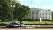 Climat: Barack Obama salue une 