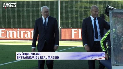 Team Duga - Zinédine ZIdane "profite à fond" de son métier d'entraîneur