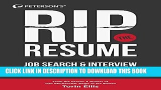 Collection Book Rip the Resume: Job Search   Interview Power Prep