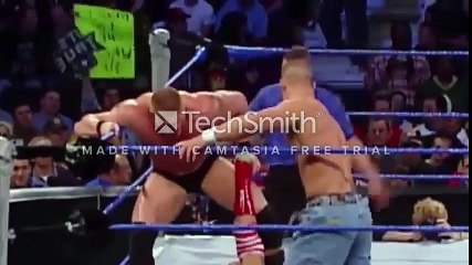 John Cena & Brock Lesner vs Undertaker & Kurt Angle