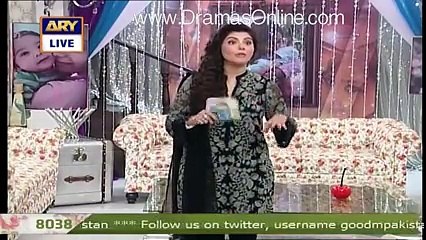 Actress Sharing Her Problems During Pregnancy in a Live Show