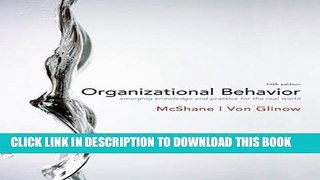 New Book Organizational Behavior