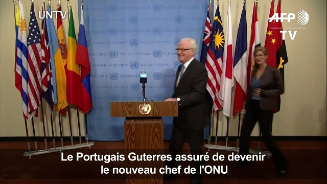 Le Portugais Guterres assuré de devenir le nouveau chef de l'ONU
