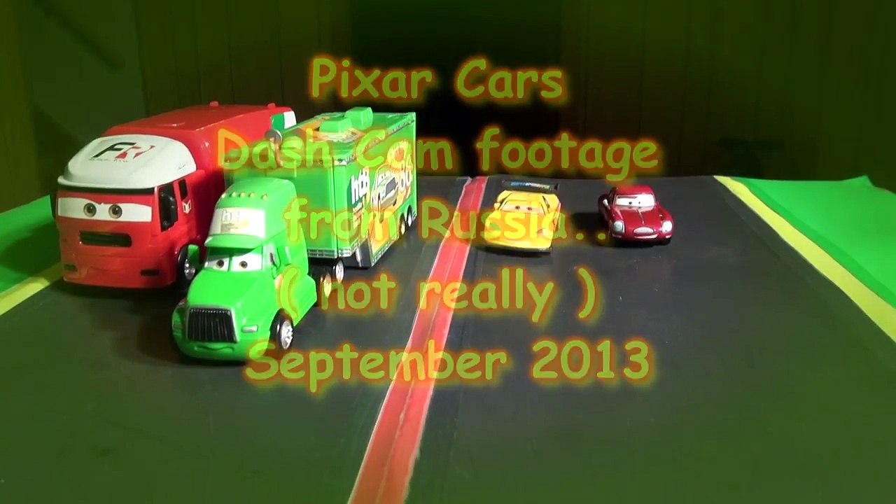 Disney Pixar Cars Dash Cam Footage of 1000 Ways to Crash Part 1 Funny Video