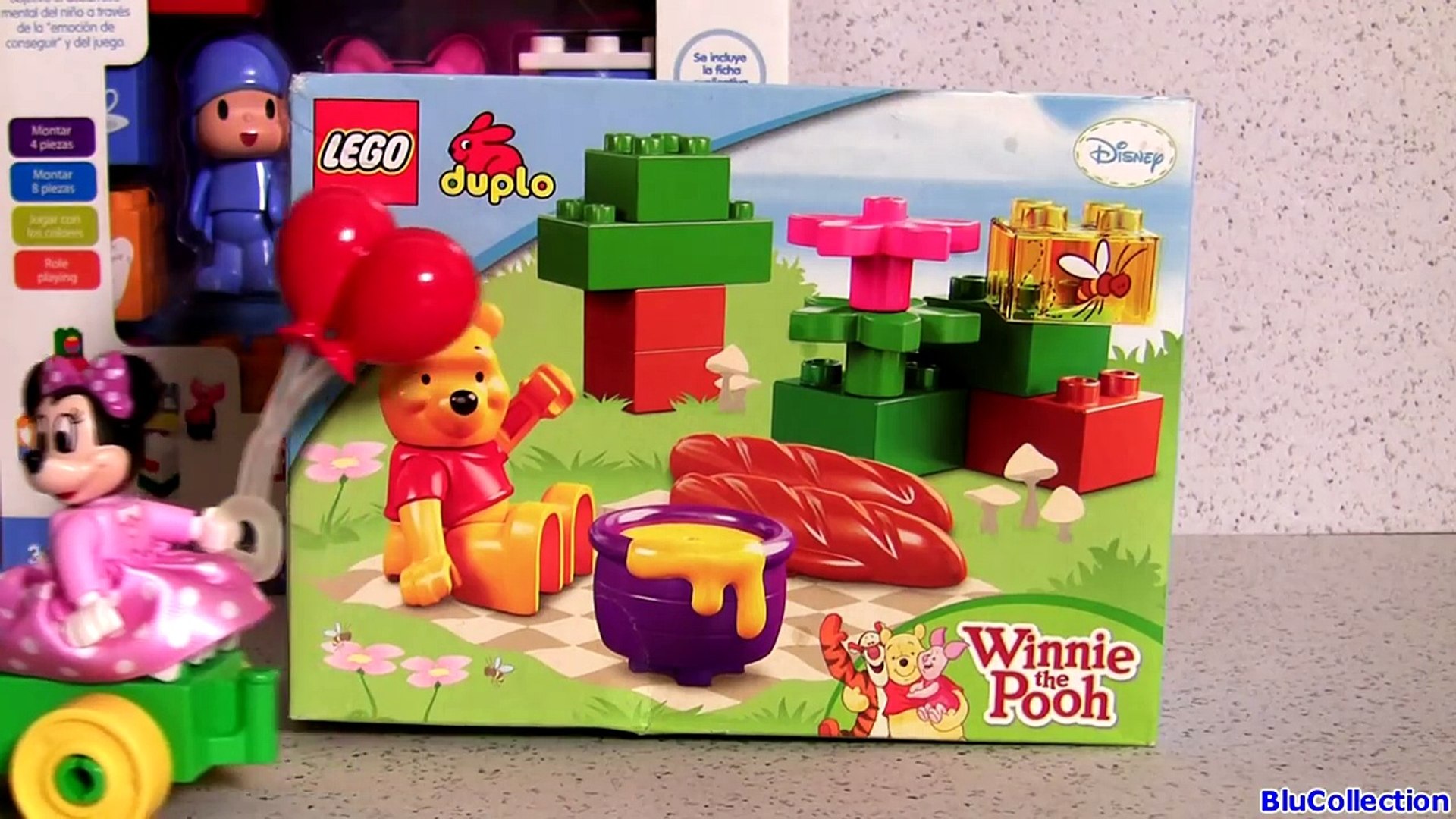 Lego Duplo Winnie The Pooh Picnic With Pocoyo Mickey Mouse 5945 Surprise Eggs Disneybabytoys Video Dailymotion