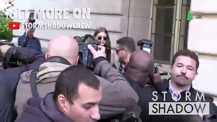 Gigi Hadid gets extra security at Giambattista Valli Fashion Show after Kim Kardashian Robbery