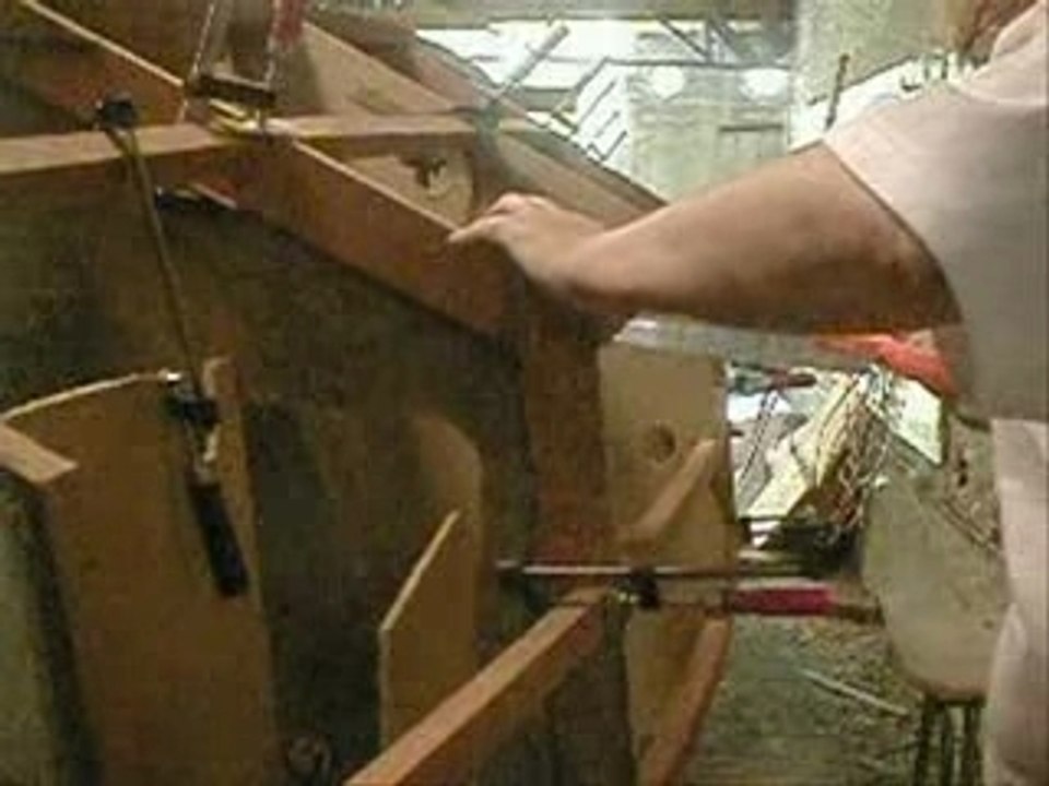 Decoupe serre de bouchain