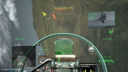 HAWX2_DX11 #13: Mastering Behind Enemy Lines (Expert Guide) ✈️